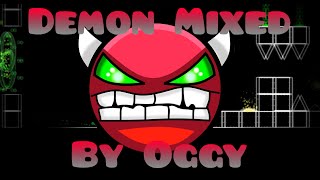 Geometry Dash - Demon Mixed By Oggy -100%! HD