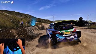 WRC 9 PS5 Logitech G29 - Global Top 10 Run! | #2 Ford Fiesta WRC