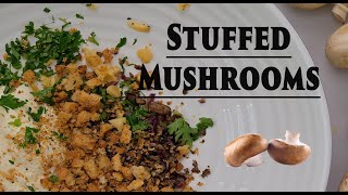 🎥 Delicious Stuffed Mushrooms Recipe | Simple and Elegant Gourmet Appetizer! 🍄