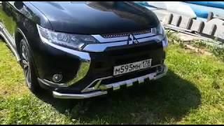 Обвесы и пороги на Mitsubishi Outlander 2019