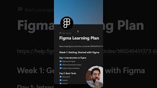 My FIGMA Learning Plan