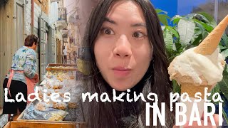 TRAVEL TIPS TO PUGLIA, BARI ITALY - THE CITY OF PASTA MAKING, OLD TOWN, CHEAP FOOD, TRAVEL VLOG