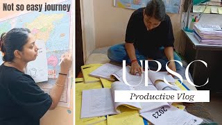 A productive day in my life | Working hard to clear the exam | UPSC CSE 2024 | #upscandi #upsc