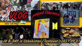 VLOG. JK B DAY in Uzbekistan 🇺🇿 (Tashkent). 2021.09.01. Uz Army