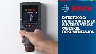 Wallscanner D-tect 200 C Professional: suveren ytelse og enkel dokumentering