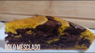 Receita de bolo de cenoura com chocolate | bolo de cenoura mesclado com chocolate