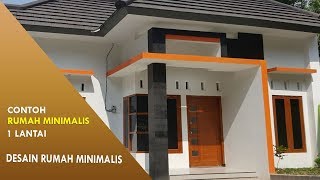 Contoh Rumah Minimalis 1 Lantai