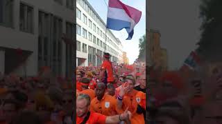 Netherlands Fans at the Euros 2024 #football #fans