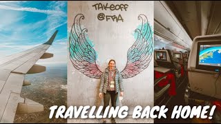 travelling BACK HOME after 9 weeks abroad // canadian exchange student in germany