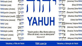 NÃO SE ENGANE** YAHUAH X YAHU ** YAHUSHA X YAHUSHUA ** OU YAUH, YAUSHA,YEOHOSHUA * QUE DÚVIDA CRUEL.