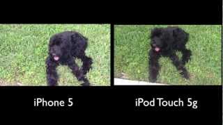 iPod Touch 5G Camera VS iPhone 5 Camera Test