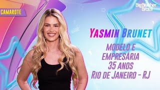 BBB 24: Conheça Yasmin Brunet | Big Brother Brasil 24 |