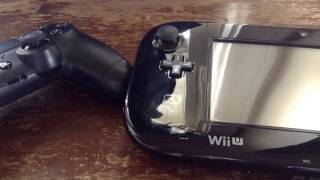 DualShock 4 vs WiiU Gamepad!