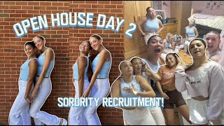 OPEN HOUSE DAY 2 | SORORITY RECRUITMENT @ JMU! | DAY IN MY LIFE