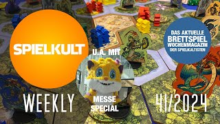 Weekly 41/2024 // Brettspiel-Reviews, Messe-Special, Vorschau