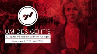 JGOÖ: Marlene Göntgen und die EU-Wahl 2019 (Um des geht's! Folge 06)