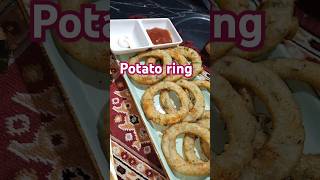 Potato ring | Crispy Potato |Restaurant Style | Farha home kitchen |#viralvideo #recipe #snacks