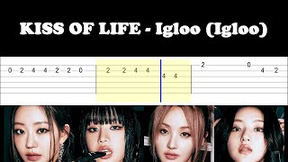 KISS OF LIFE - Igloo (Igloo) (Easy Guitar Tabs Tutorial)