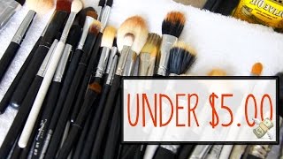 How to Clean Makeup Brushes Perfectly (under $5)