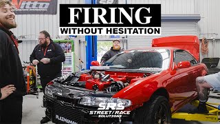 RB26 Swapped S14 Silvia Build // First Start and RAW Sounds!