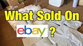 What Sold On eBay!? March 2022! Over 8K in sales!