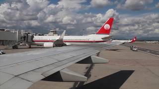 SAS Scandinavian Airlines 737-700 Milan Malpensa-Oslo Safety Takeoff Inflight Landing