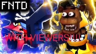 ROBLOX FNTD LIVE (WITH VIEWERS!!)