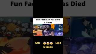 Ash Died💀 6 Time's 🤯🤯🤯 || Pokemon All Season || #pokemon