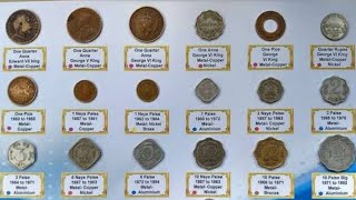 Indian Coin Collection | India 75th Independence Day | Old Rare Coins | 75 Different Indian Coins |