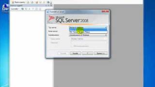 La connessione al Database Engine di Sql Server 2008