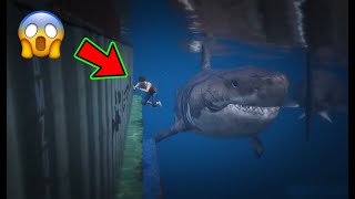 GTA 5 Ragdolls | Spiderman VS Megalodon  Jumps | Fails | Euphoria Physics