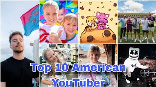 Top 10 American YouTubers In 2023