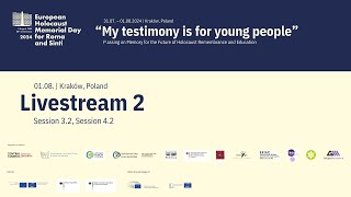 International Conference Livestream 2: "My testimony is for young people" | EHMRS 2024