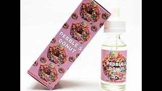 Pebbles Donut e juice review!