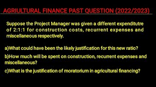 Project finance Problem| Finance