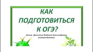 Как подготовиться к ОГЭ? Лучшие советы от профессионала.