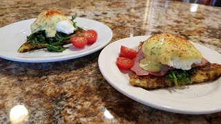 Eggs Benedict on Potato Rosti - gluten free, dairy free