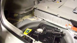 Prius 2011 flyaudio head unit install and rearview camera part 1-2