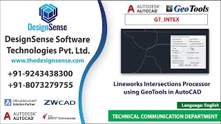 Map network intersection cleanup in AutoCAD using GeoTools (Topology tool)