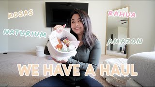 online shopping haul!! naturium skincare, quay australia, and more!