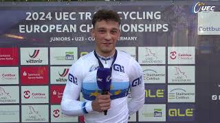 #EuroTrack24 Jun/U23 | Luca Spiegel interview