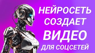 Нейросеть создаёт видео контент для социальных сетей