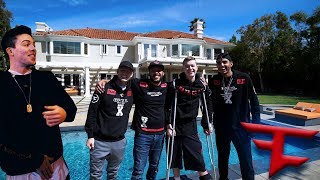 VISITING THE BRAND NEW FAZE HOUSE!!!