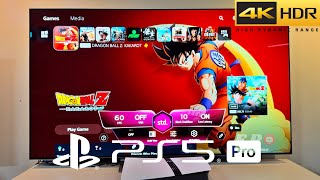 Dragon Ball Z Kakarot PS5 Pro Gameplay With LG Oled TV 4K  60FPS (Graphics Mode Test)