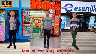 A101-Migros-Esenlik Market Fiyat Karşılaştırması (4K)