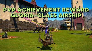 Gloria-class Airship Mount Showcase | FFXIV PVP Reward