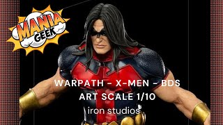 UMBOXING Warpath - X-Men - BDS Art Scale 1/10 - Iron Studios