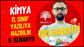 Kimya 11. Sınıf 1. Dönem 1. Yazılıya Hazırlık - 5. Senaryo