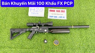 Bán Khuyến Mãi 100 Khẩu Súng Hơi FX Quy Sói, Súng FX PCP Giá Rẻ