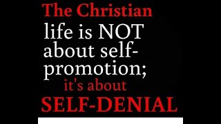 Embracing the Power of Self Denial: Illuminating Examples from the Life of Jesus